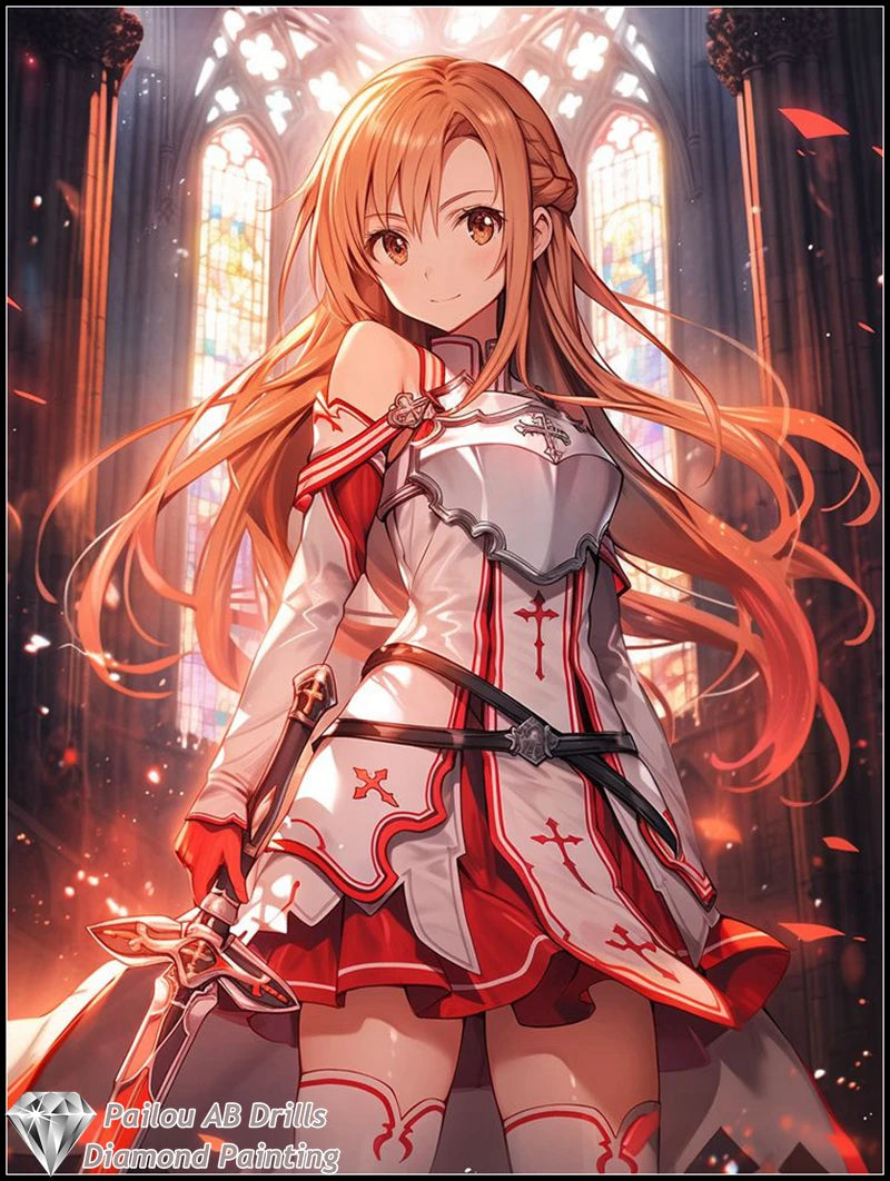 Sword Art Online Asuna Kirito Diamond Painting