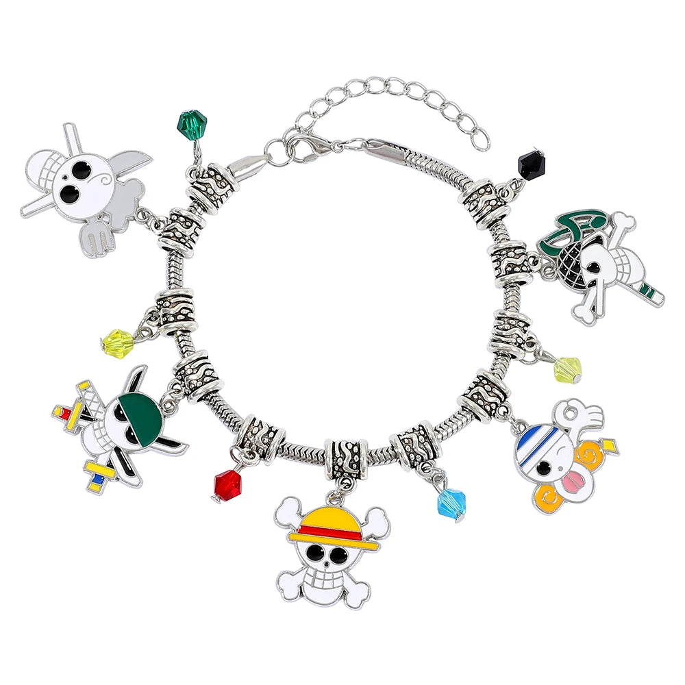 One Piece Luffy Charm Bracelet