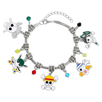 One Piece Luffy Charm Bracelet