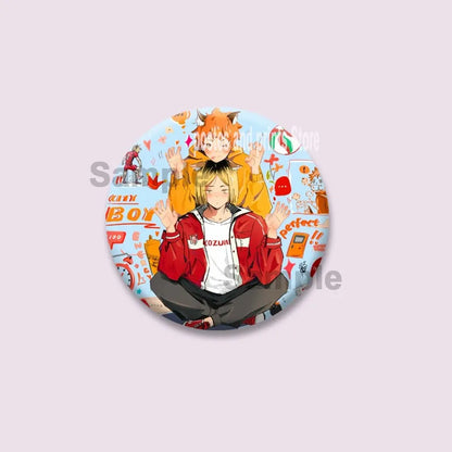 Haikyuu Kenma Button Pin