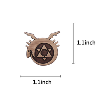 Fullmetal Alchemist Logo Enamel Pin