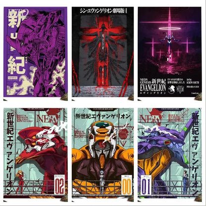 Neon Genesis Evangelion Shinji Canvas Print