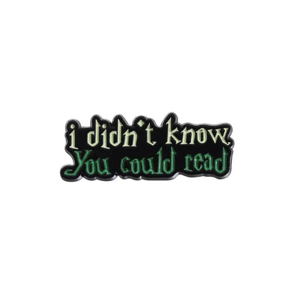 My Broom is in The Shop Brooch Enamel Pins Funny Text Magic Bottle Brooches Lapel Badges Backpack Jewelry Fan Gift Wholesale