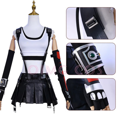 Final Fantasy Tifa Lockhart Cosplay Costume