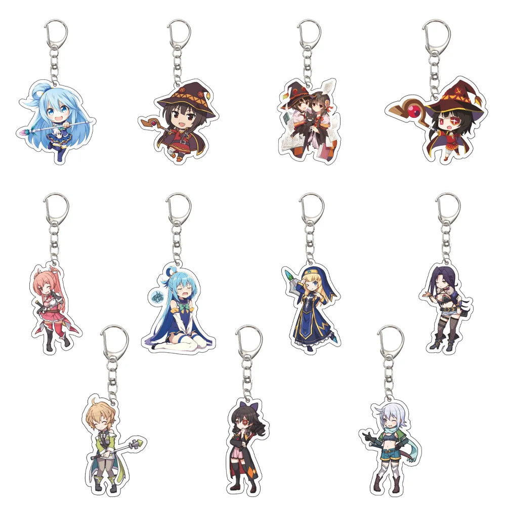 KonoSuba Character Keychain