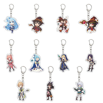 KonoSuba Character Keychain
