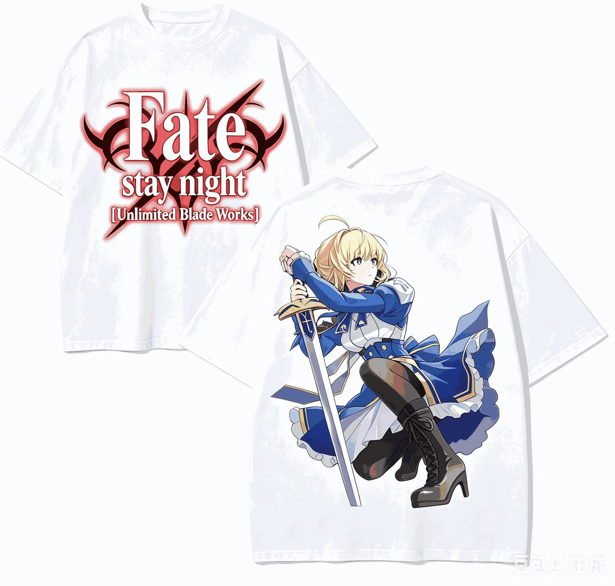 Fate stay night Anime Lover T-shirt Harajuku Cotton New Model