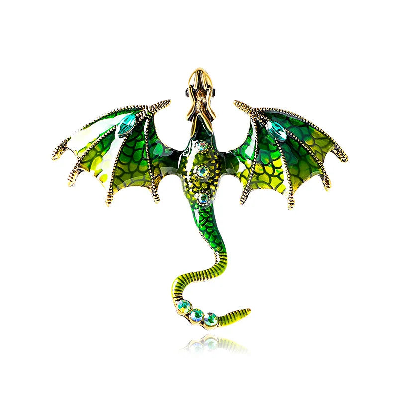 Dragon Colorful Brooch