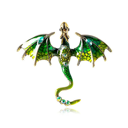 Dragon Colorful Brooch