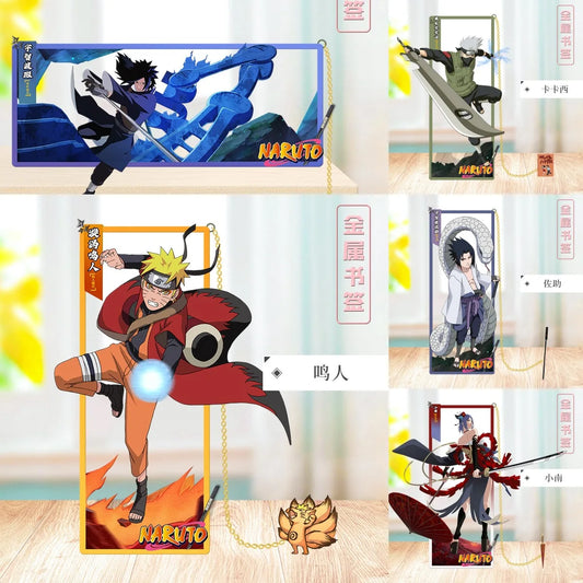 Naruto Sasuke Metal Bookmark