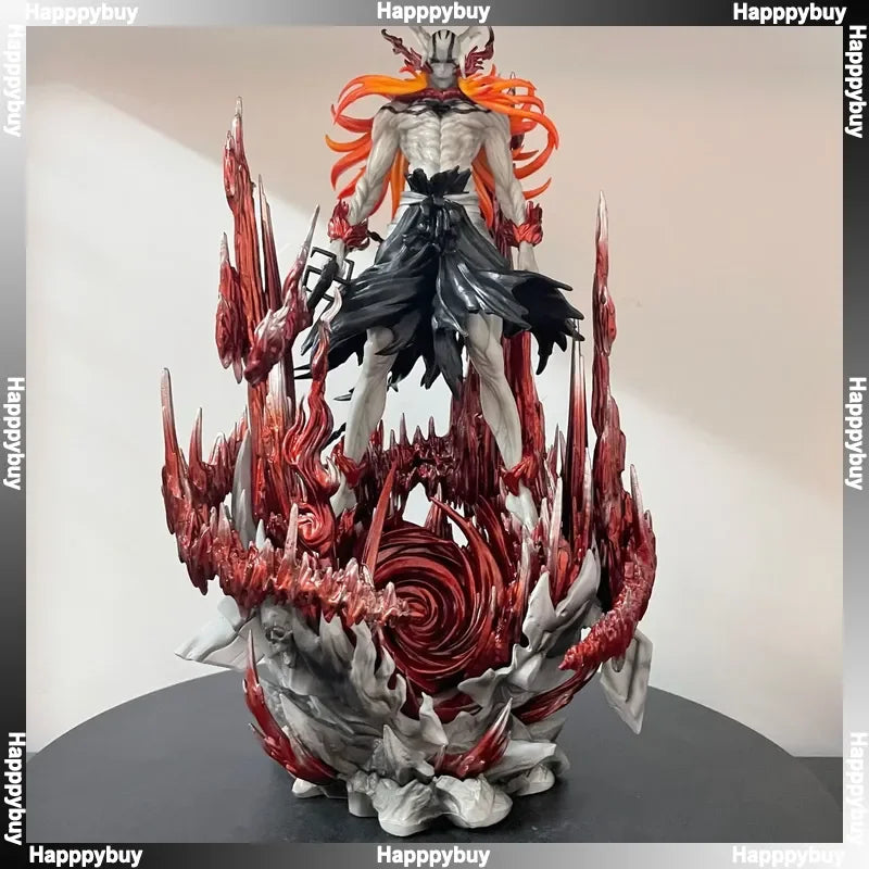 33cm Anime Bleach Figure Kurosaki Ichigo Ulquiorra Cifer Figures Figurine Collection Desktop Models Toys Xmas Gifts