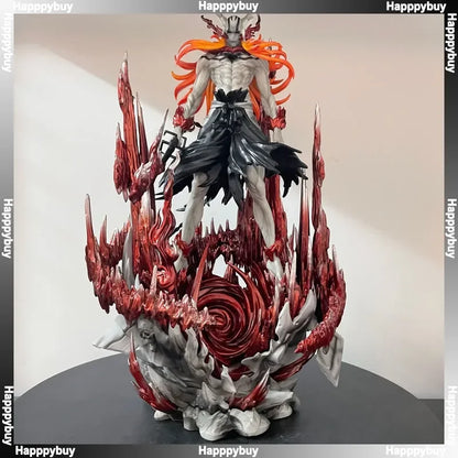 33cm Anime Bleach Figure Kurosaki Ichigo Ulquiorra Cifer Figures Figurine Collection Desktop Models Toys Xmas Gifts