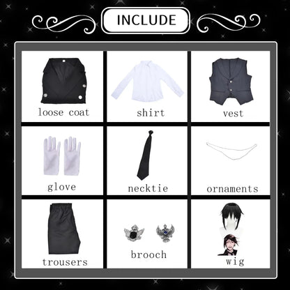 Black Butler Sebastian Michaelis Costume