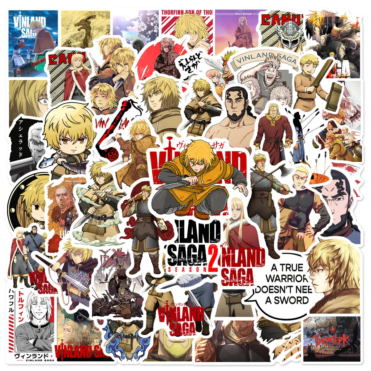 Vinland Saga Anime Stickers