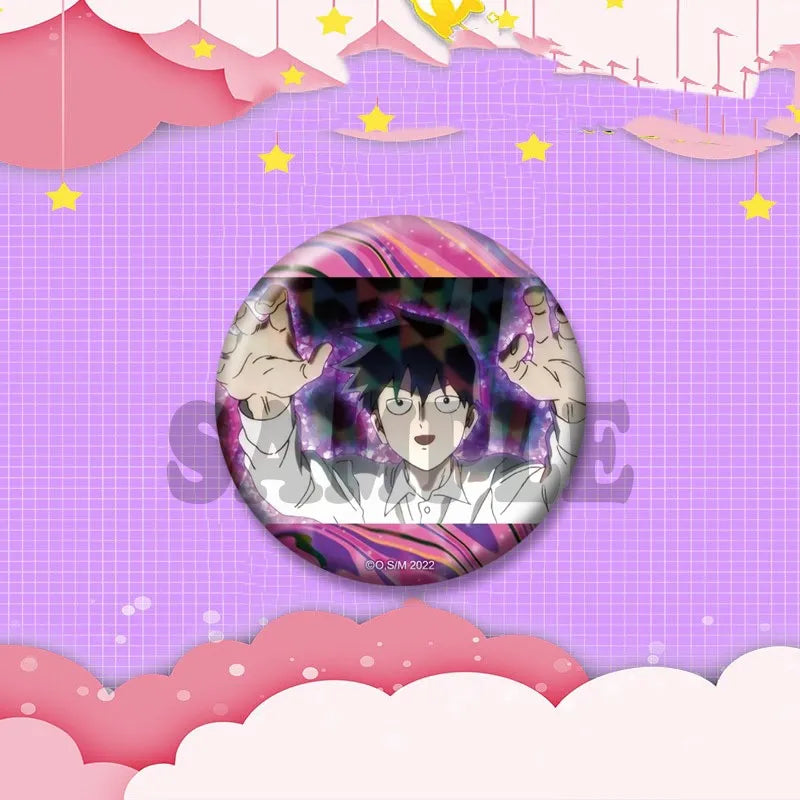 Mob Psycho 100 Character Lapel Pin