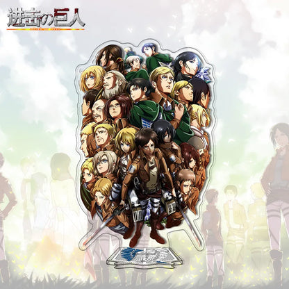 Attack on Titan Acrylic Stand 41-80 Anime Figure Custom Made One Piece Drop Shipping Wholesale Distributor Merchandise