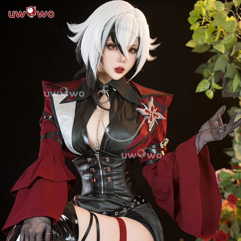 Genshin Impact Arlecchino Cosplay Costume