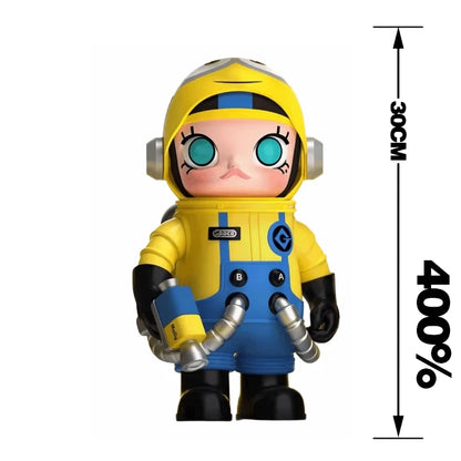 POP MART Giant Space Molly 400% Series Limited Edition Anime Action Figure Decorative Ornament Collectible Christma Gift