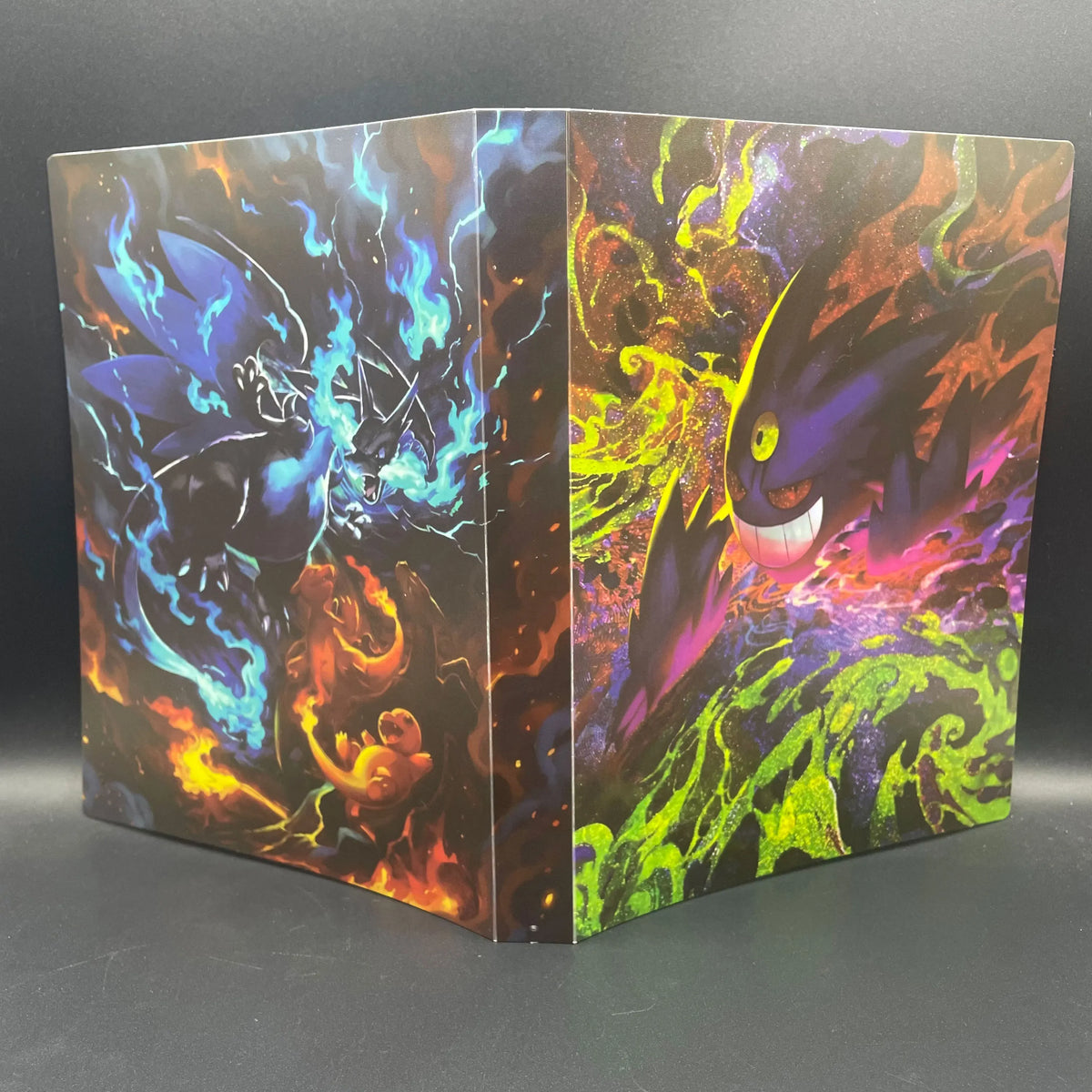 Anime PTCG Gengar Charizard Collectible Card Album