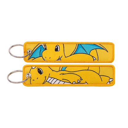 Anime Cute Animals Keyring