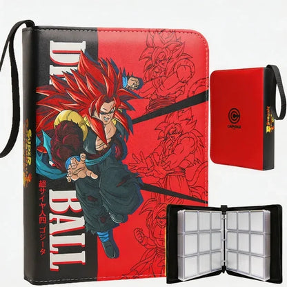 400pcs/900pcs Anime Dragon Ball Vegeta Folder Binder card Holder Game Cards Album Book Collection Cards Storage bag Kids Gifts