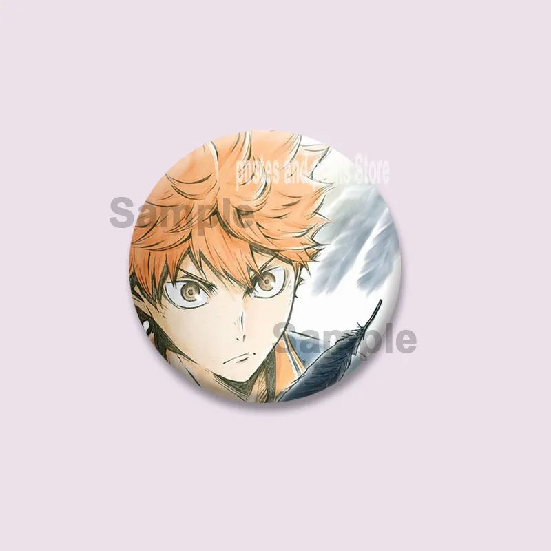 Haikyuu Kenma Button Pin