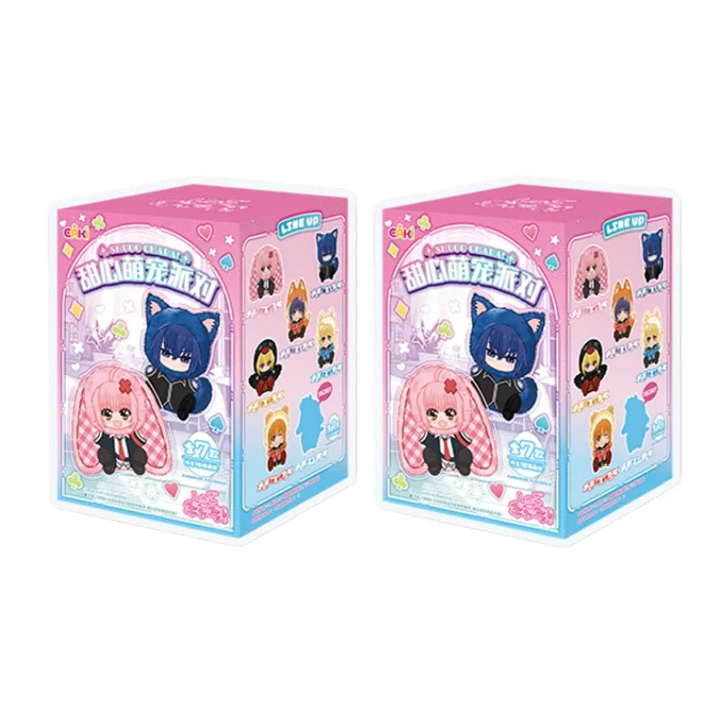 In Stock Genuine EAKI SHUGO CHARA Cute Pet Party Plush Blind Box Anime Figure Hinamori Amu Tsukiyomi Ikuto Doll Toys Gift