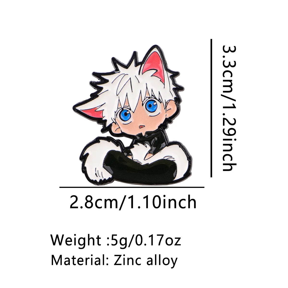 Anime Enamel Pin