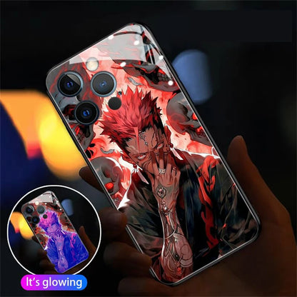 Anime LED Glass Phone Case