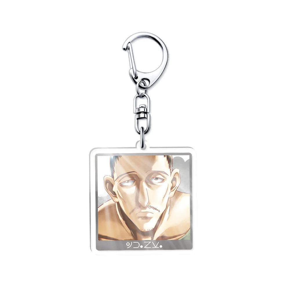 Anime Peripheral Acrylic Pendant Wholesale Full Time Hunter Campus Creative Jewelry Keychain