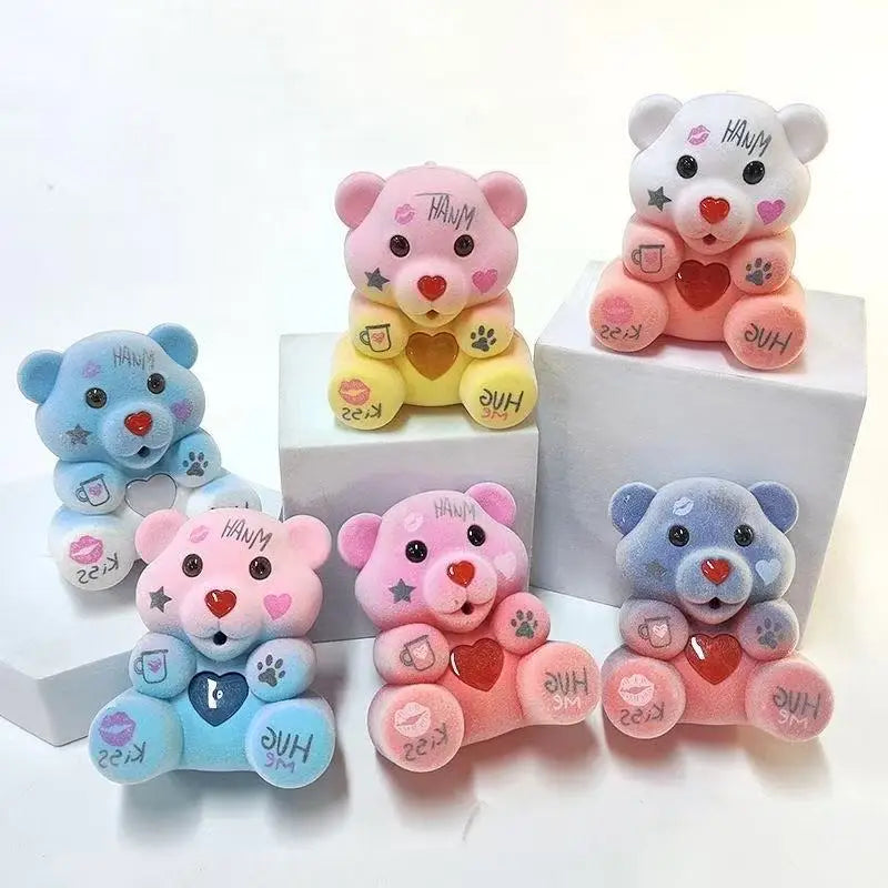 Pacifier Love Bear Keychain Popular Cute Doll