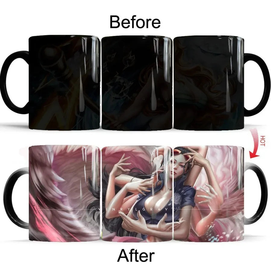 One Piece Luffy Color-Changing Mug