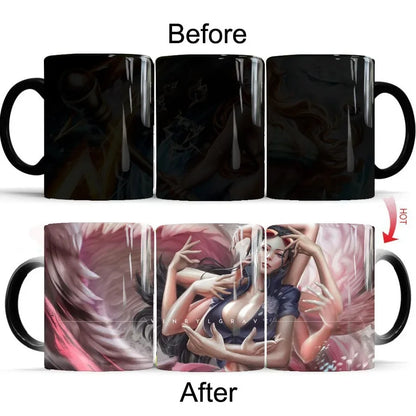 One Piece Luffy Color-Changing Mug