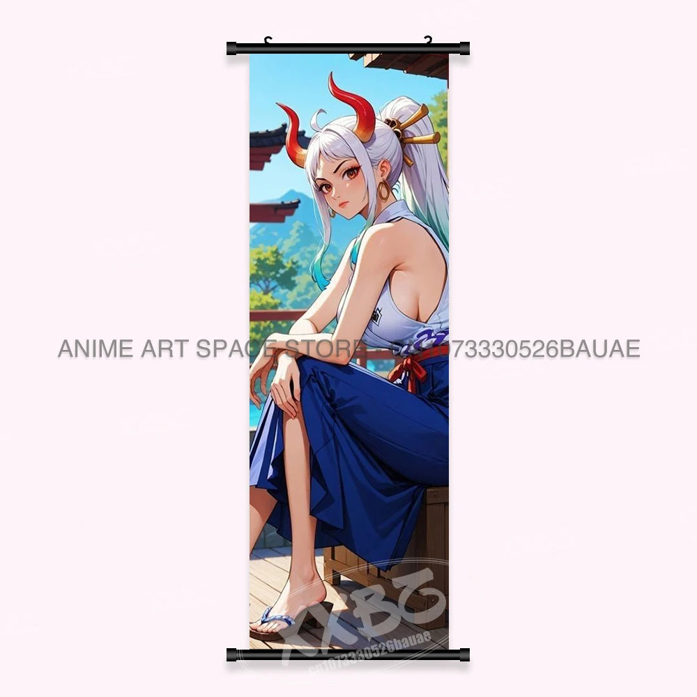 One Piece Yamato Canvas Poster