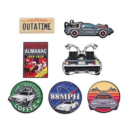 Anime Cartoon Car Enamel Pin
