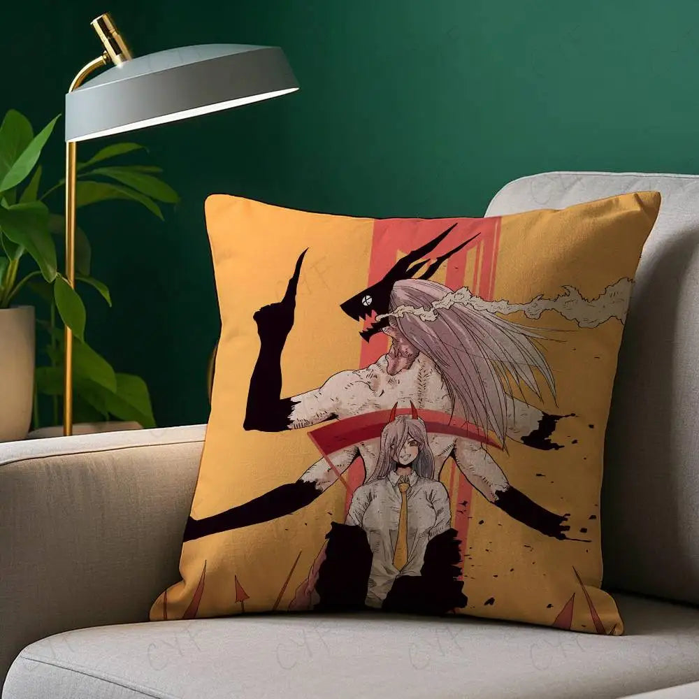 Chainsaw Man Pochita Pillow Case