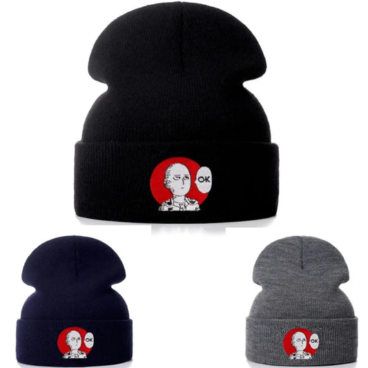 One Punch Man Saitama Beanie