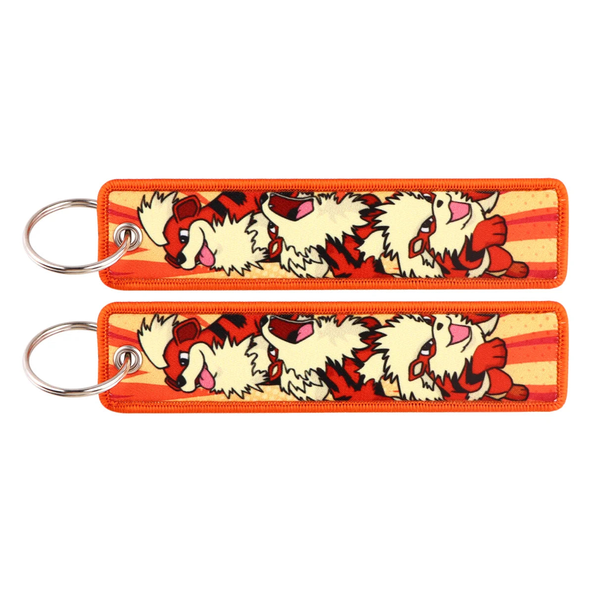 Anime Game Embroidery Keychain