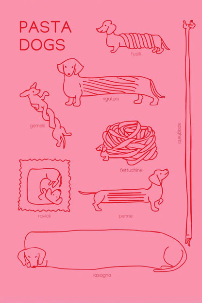 Dachshund Minimalist Wall Art