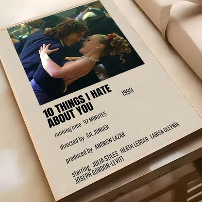 10 Things I Hate About You Wall Sticker
