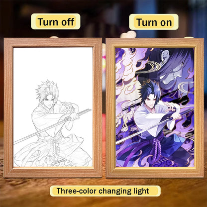 Naruto Sasuke LED Lamp