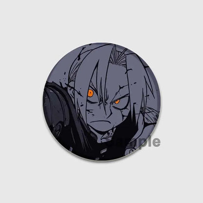 Fullmetal Alchemist Enamel Brooch – Handmade Pin