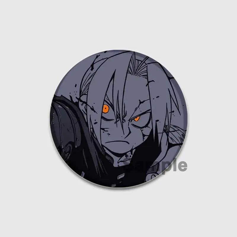 Fullmetal Alchemist Enamel Brooches