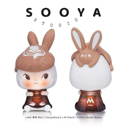 Genuine Sooya Mstand Coffee Beans Series Mini Figure Blind Box Ornament Collection Cute Toys Gift
