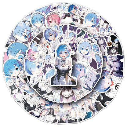 Re:Zero Rem Sticker Decals