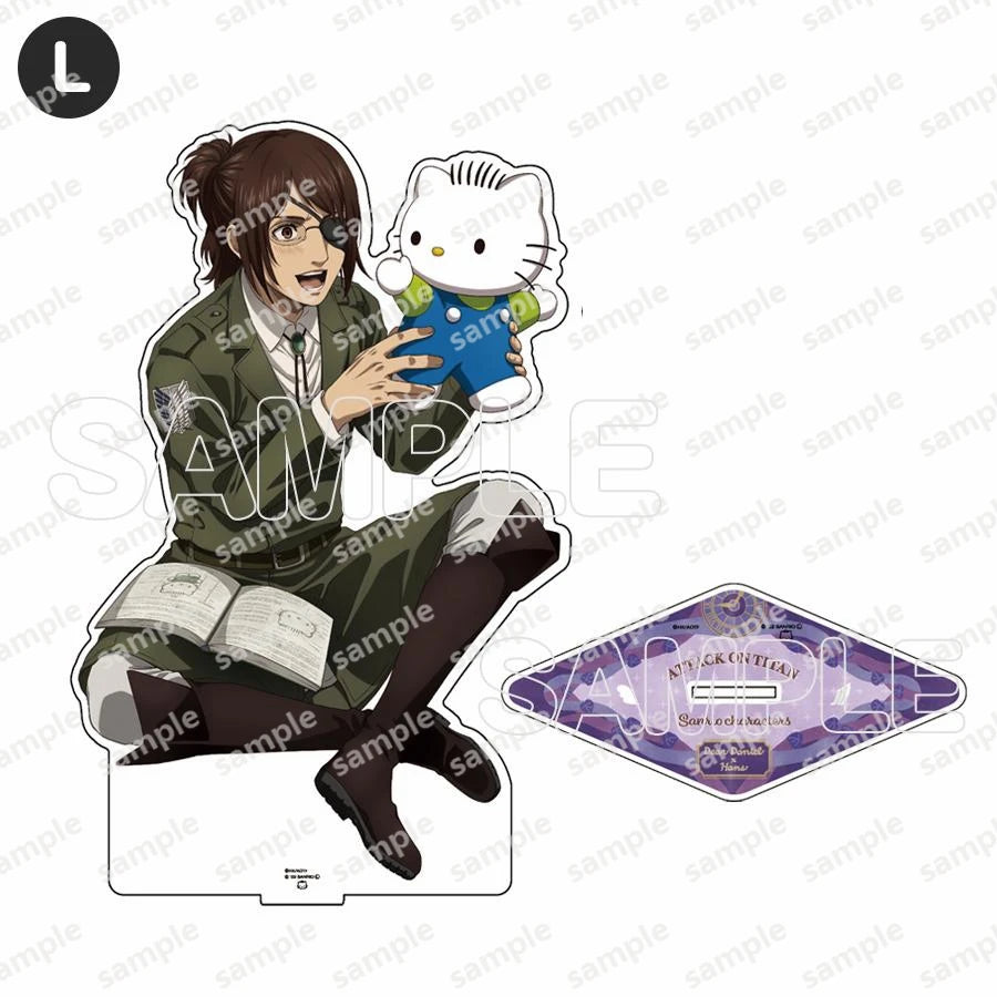 Attack on Titan Part 2 Acrylic Stand Animation Peripheral Ellen Amin Reina Owen PVC Stand Desktop Ornament Christmas Gift