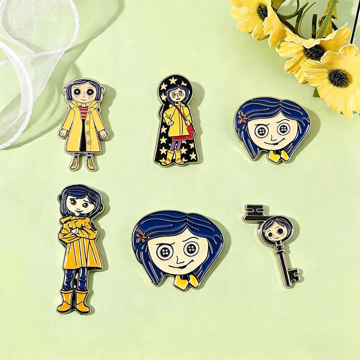 Horror Movie Ghost Mom Brooch