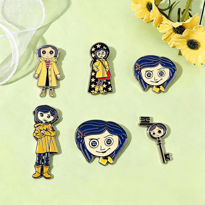 Horror Movie Ghost Mom Brooch