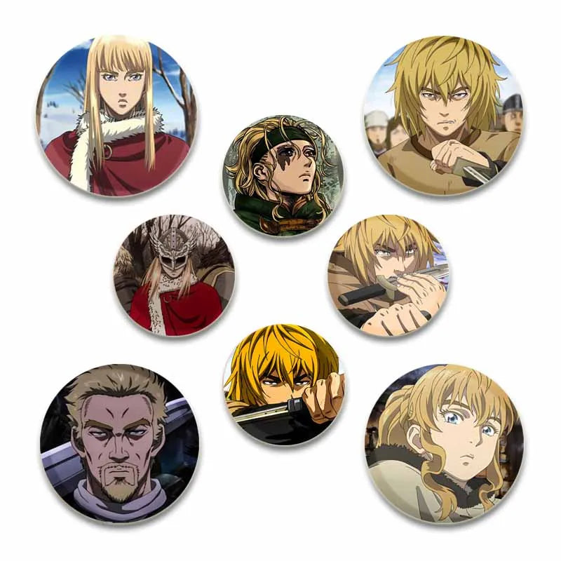 Vinland Saga Thorfinn Enamel Pin