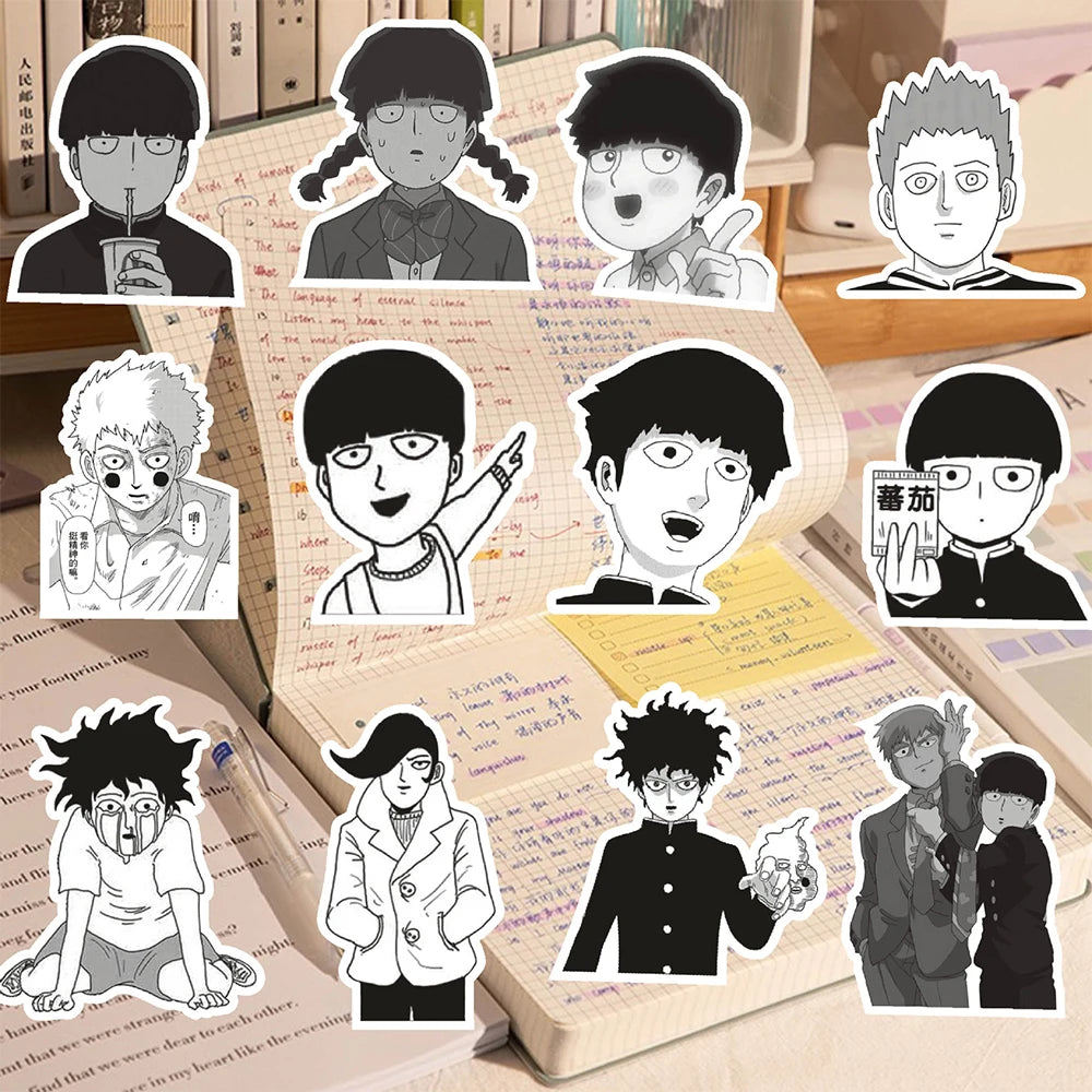 Mob Psycho 100 Sticker Decals